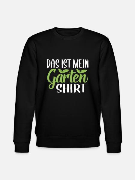 Garten Gärtner Gartenarbeit Hobbygärtner - Stanley/Stella Unisex Bio-Sweatshirt CHANGER - Schwarz