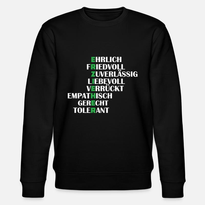Erzieher - Stanley/Stella Unisex Bio-Sweatshirt CHANGER  - Schwarz