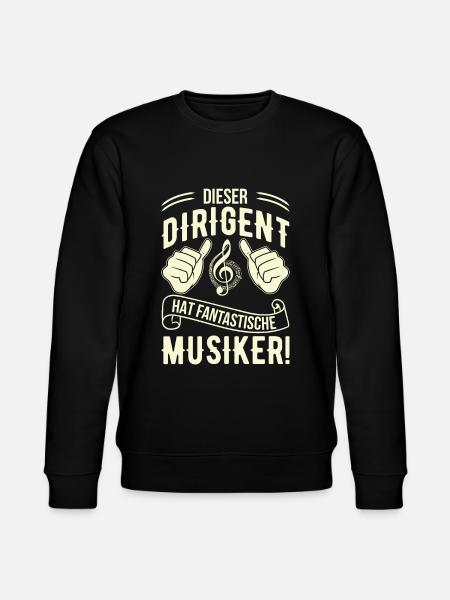 Dirigent - Stanley/Stella Unisex Bio-Sweatshirt CHANGER - Schwarz