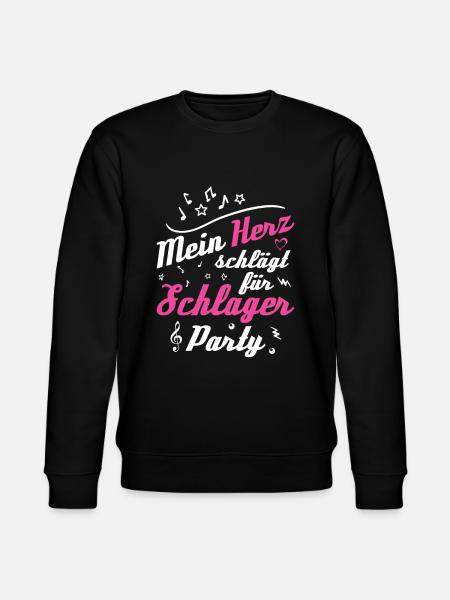 Schlager Schlagermusik - Stanley/Stella Unisex Bio-Sweatshirt CHANGER - Schwarz