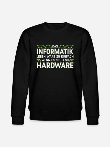 Informatik Informatiker - Stanley/Stella Unisex Bio-Sweatshirt CHANGER - Schwarz
