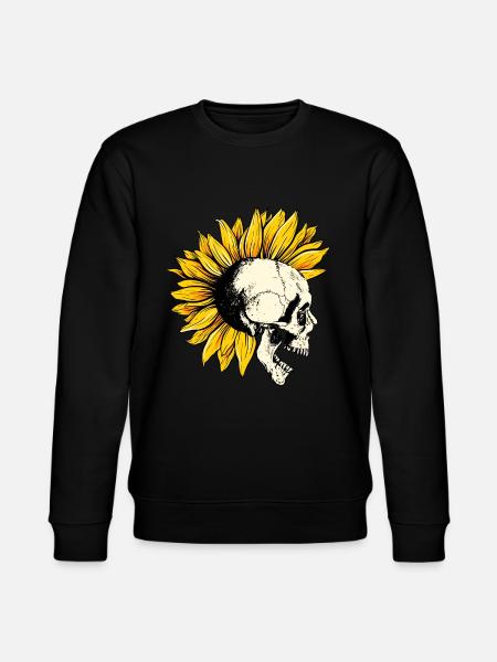 punk is dead - Stanley/Stella CHANGER Unisex Organic Sweatshirt - black