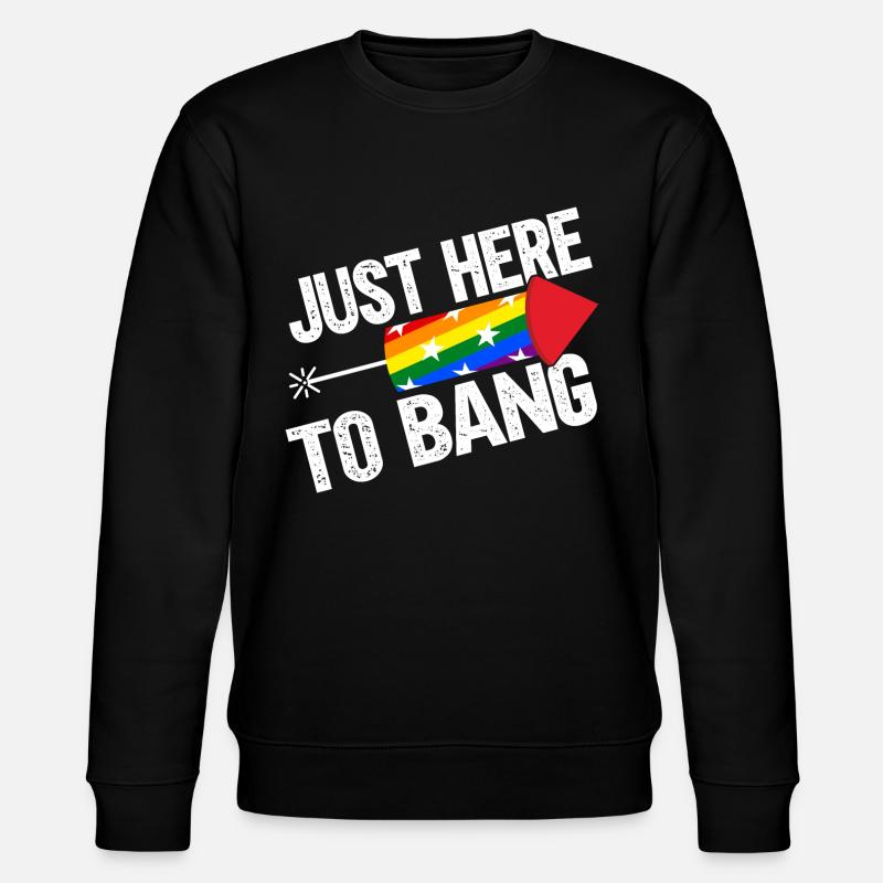 LGBT - Stanley/Stella Unisex Bio-Sweatshirt CHANGER  - Schwarz