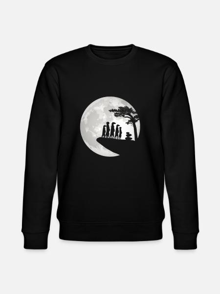 Drôle de suricate et de suricate - Sweat bio CHANGER Stanley/Stella Unisexe - noir