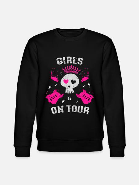 Girls on Tour - Stanley/Stella CHANGER Unisex Organic Sweatshirt - black