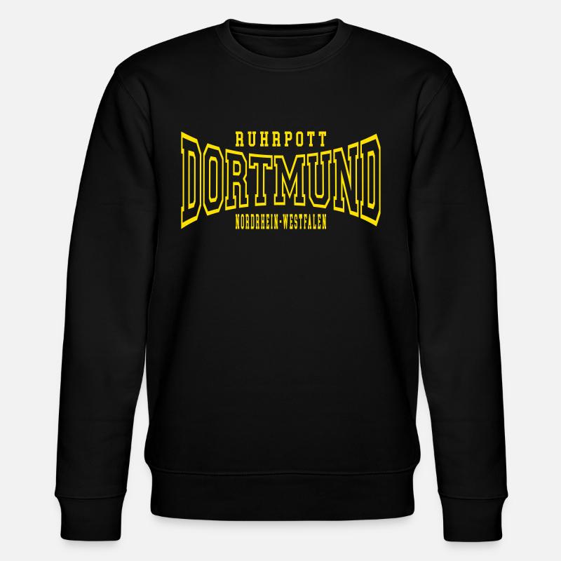 Dortmund - Stanley/Stella Unisex Bio-Sweatshirt CHANGER  - Schwarz