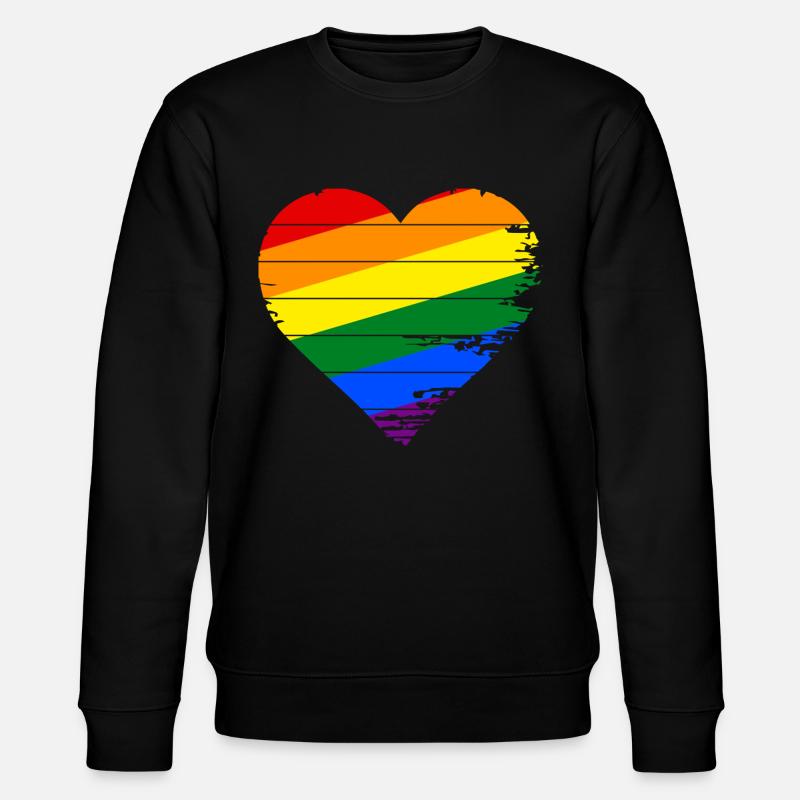 J’aime les LGBT - Sweat bio CHANGER Stanley/Stella Unisexe - noir