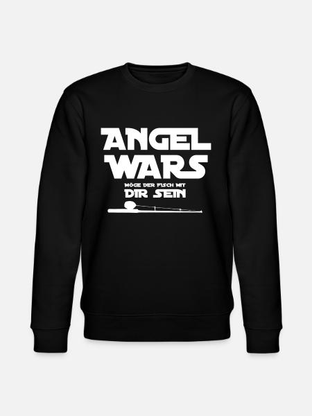 Angler - Stanley/Stella Unisex Bio-Sweatshirt CHANGER  - Schwarz
