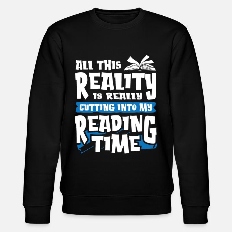 Lecture parfaite - Sweat bio CHANGER Stanley/Stella Unisexe - noir