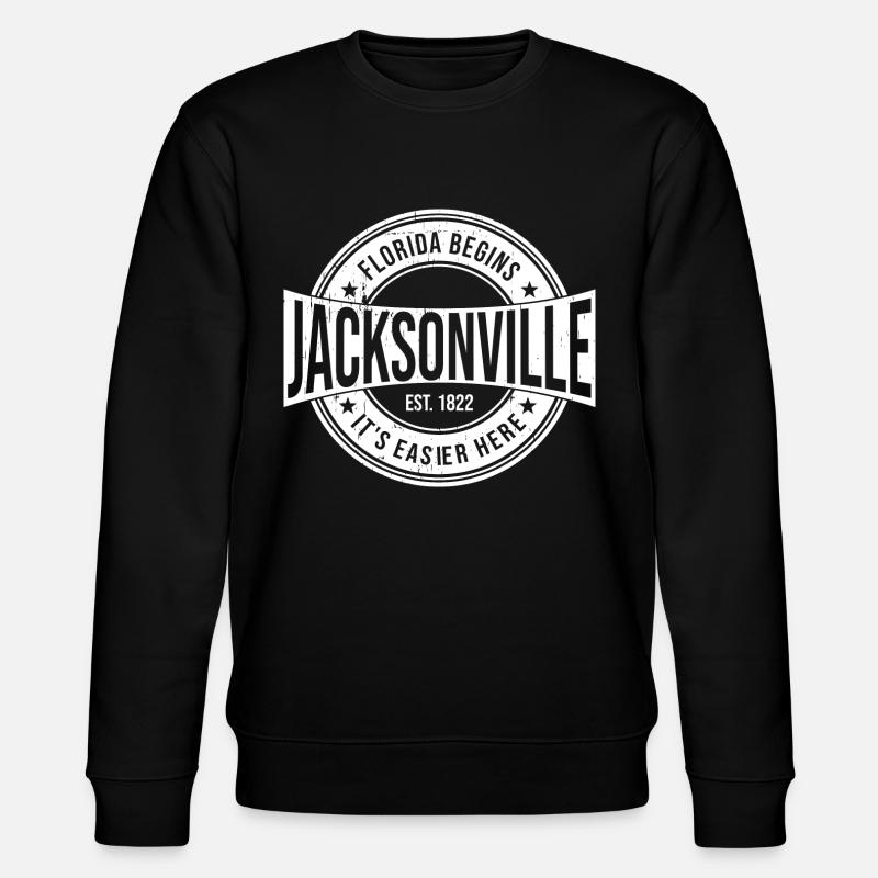 Jacksonville Florida - Stanley/Stella Unisex Bio-Sweatshirt CHANGER - Schwarz