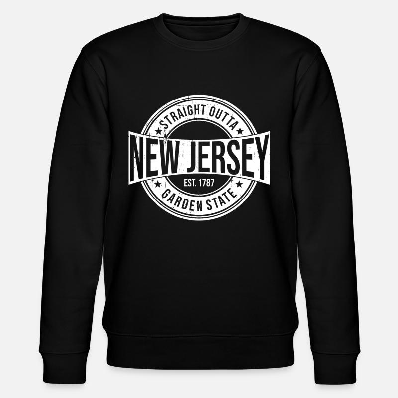 New Jersey - Stanley/Stella Unisex Bio-Sweatshirt CHANGER  - Schwarz