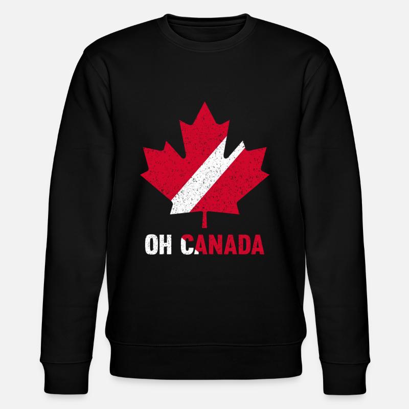 Oh Canada - Sweat bio CHANGER Stanley/Stella Unisexe - noir