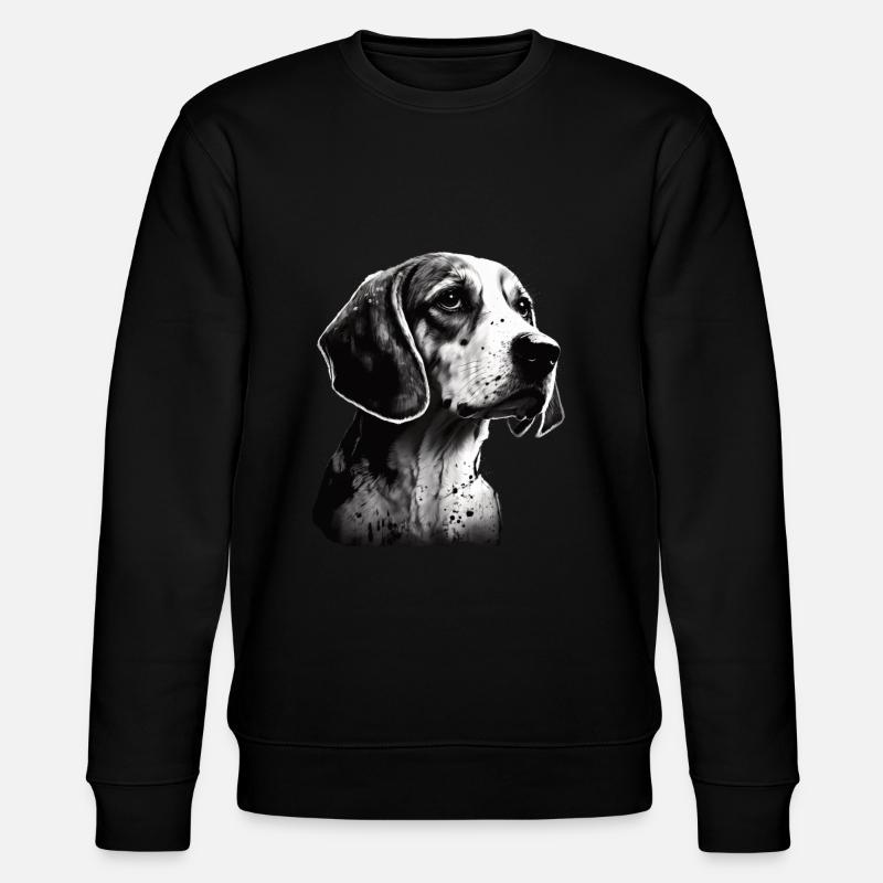 Portrait d’image de Beagle - Sweat bio CHANGER Stanley/Stella Unisexe - noir