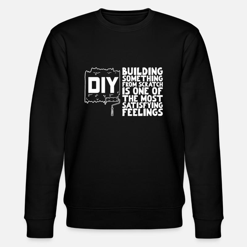 DIY Building something from scratch... - Stanley/Stella Unisex Bio-Sweatshirt CHANGER  - Schwarz