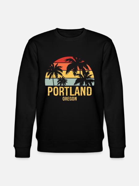 Portland - Stanley/Stella CHANGER Unisex Organic Sweatshirt - black
