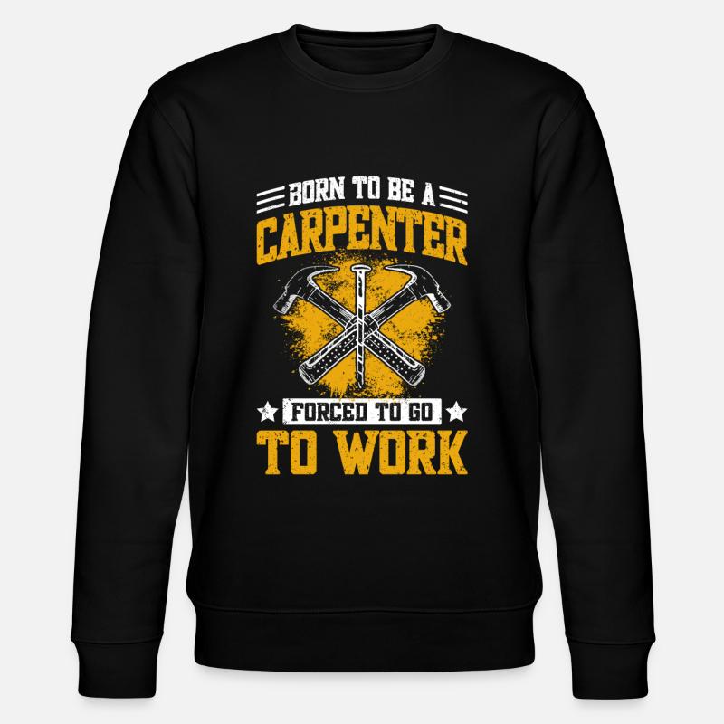 Menuisier & Charpentier - Sweat bio CHANGER Stanley/Stella Unisexe - noir