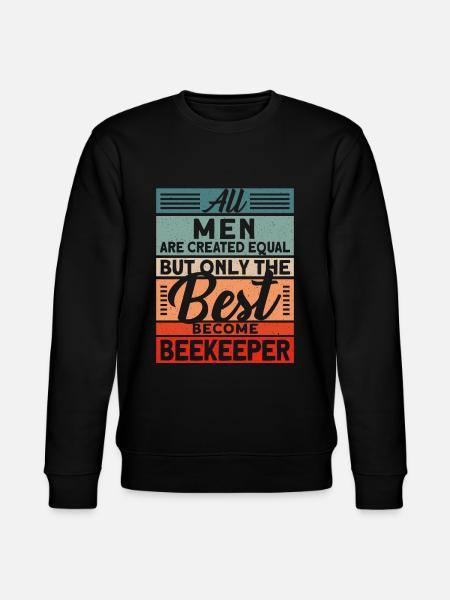 Funny beekeepers & bees - Stanley/Stella CHANGER Unisex Organic Sweatshirt - black