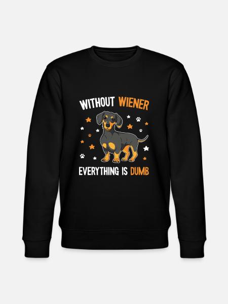 Maman teckel mignonne - Sweat bio CHANGER Stanley/Stella Unisexe - noir