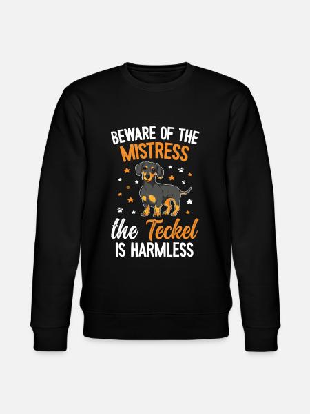 Maman teckel mignonne - Sweat bio CHANGER Stanley/Stella Unisexe - noir