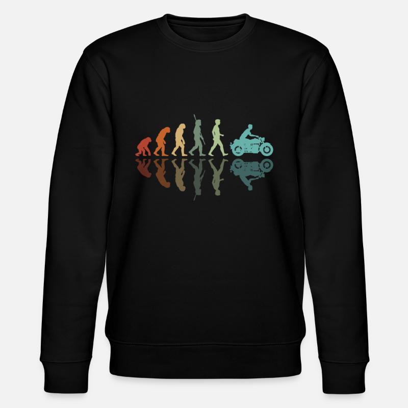 Motorcyclist Development - Stanley/Stella CHANGER Unisex Organic Sweatshirt - black