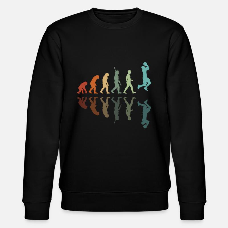 Basketball Entwicklung - Stanley/Stella Unisex Bio-Sweatshirt CHANGER  - Schwarz