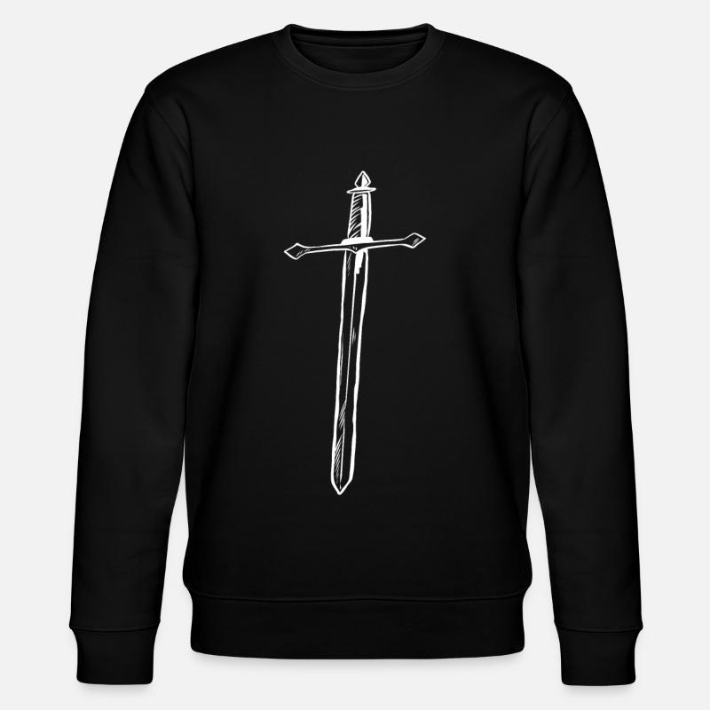 sword - Stanley/Stella CHANGER Unisex Organic Sweatshirt - black