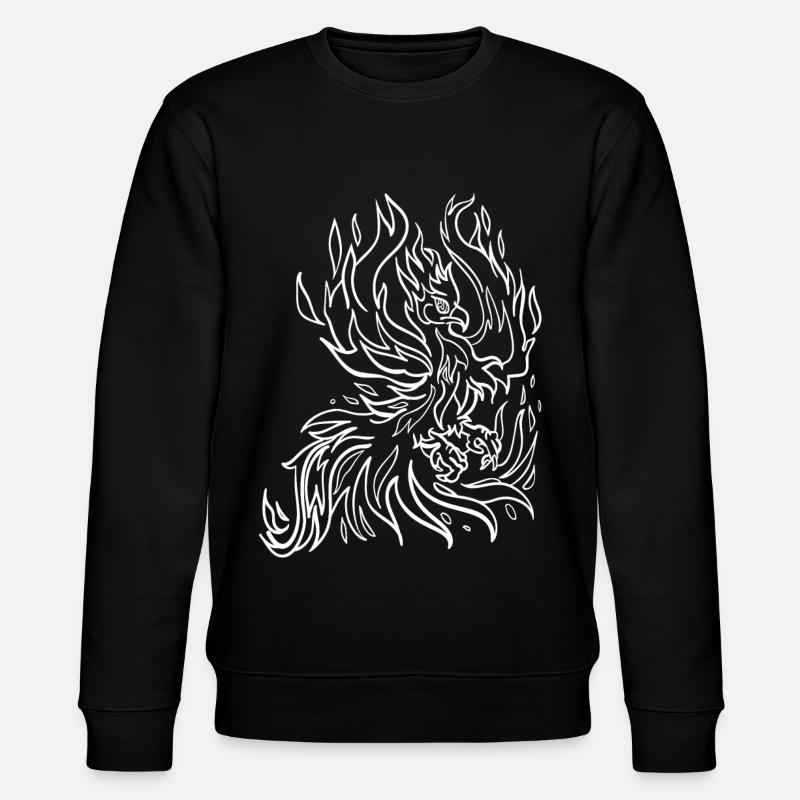 Oiseau de feu - Sweat bio CHANGER Stanley/Stella Unisexe - noir