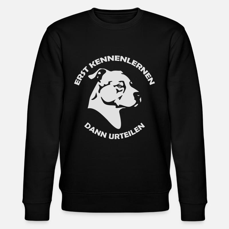 (133) Staffordshire Rencontre - Sweat bio CHANGER Stanley/Stella Unisexe - noir