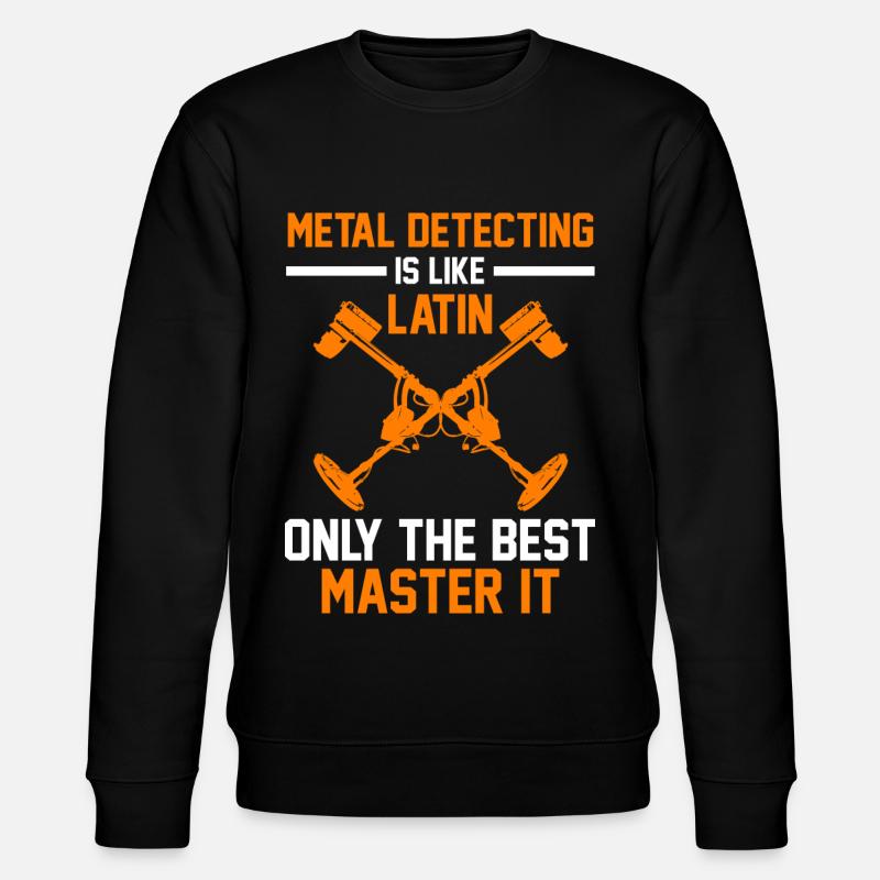 Metalldetektion Team Geschenk - Stanley/Stella Unisex Bio-Sweatshirt CHANGER  - Schwarz