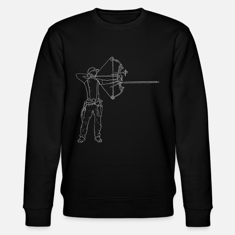 archer - Stanley/Stella CHANGER Unisex Organic Sweatshirt - black