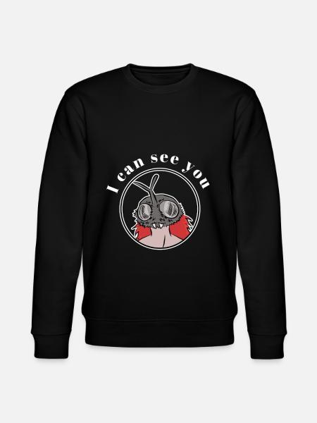 I Can See You - Stanley/Stella CHANGER Unisex Organic Sweatshirt - black