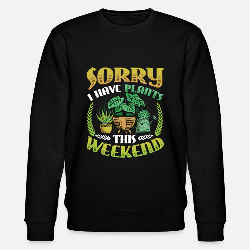 Désolé que ce week-end - Sweat bio CHANGER Stanley/Stella Unisexe - noir