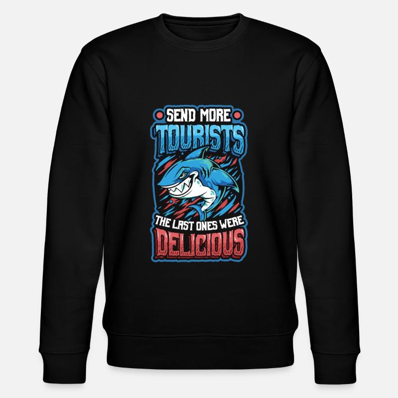 Envoyer plus de touristes - Sweat bio CHANGER Stanley/Stella Unisexe - noir