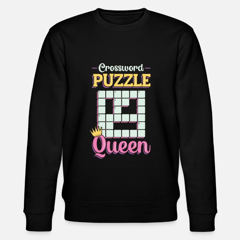 Mots croisés Queen Mots croisés - Sweat bio CHANGER Stanley/Stella Unisexe - noir