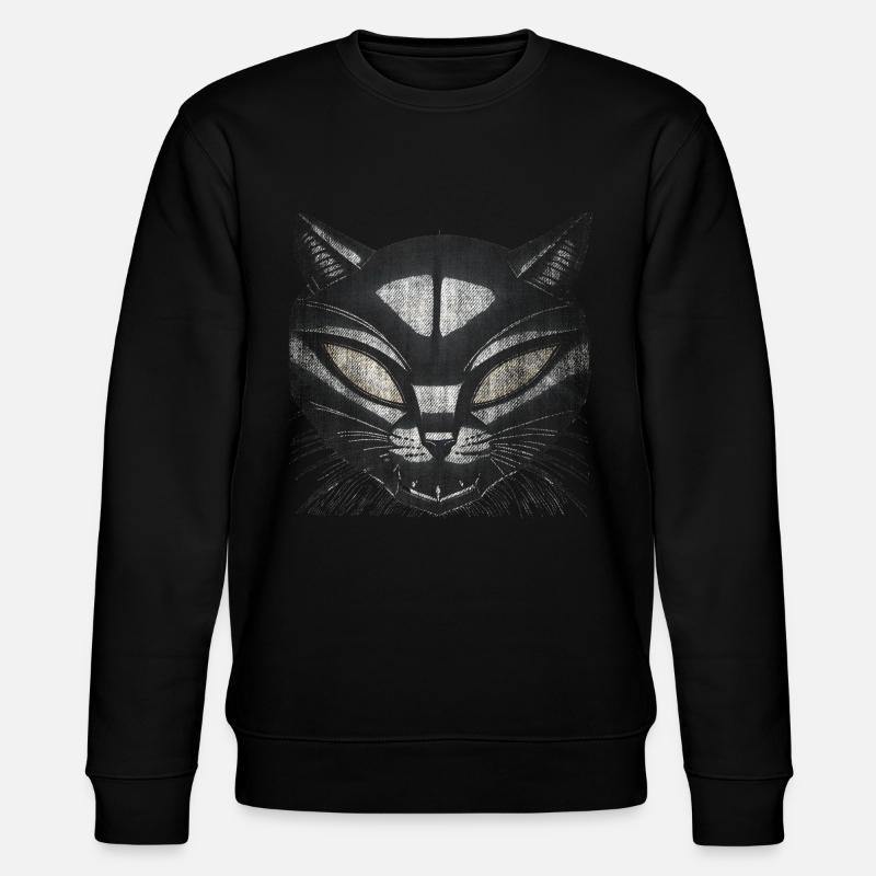 EvilCat Robot - Sweat bio CHANGER Stanley/Stella Unisexe - noir