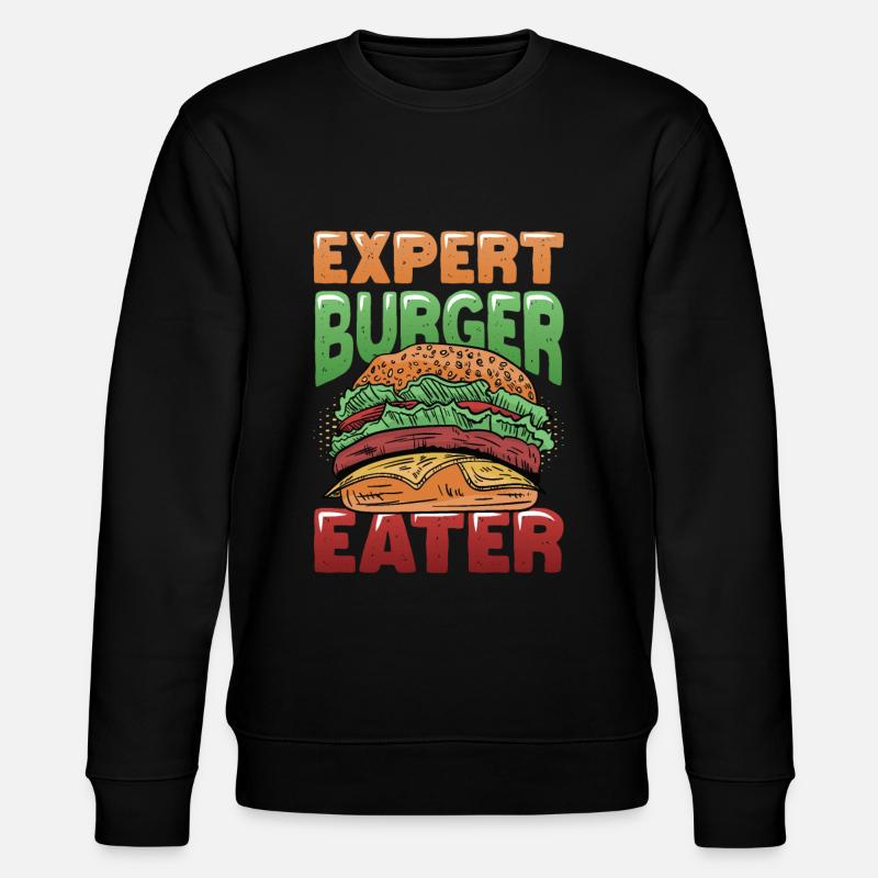 Expert Burger Eater Cheeseburger - Sweat bio CHANGER Stanley/Stella Unisexe - noir