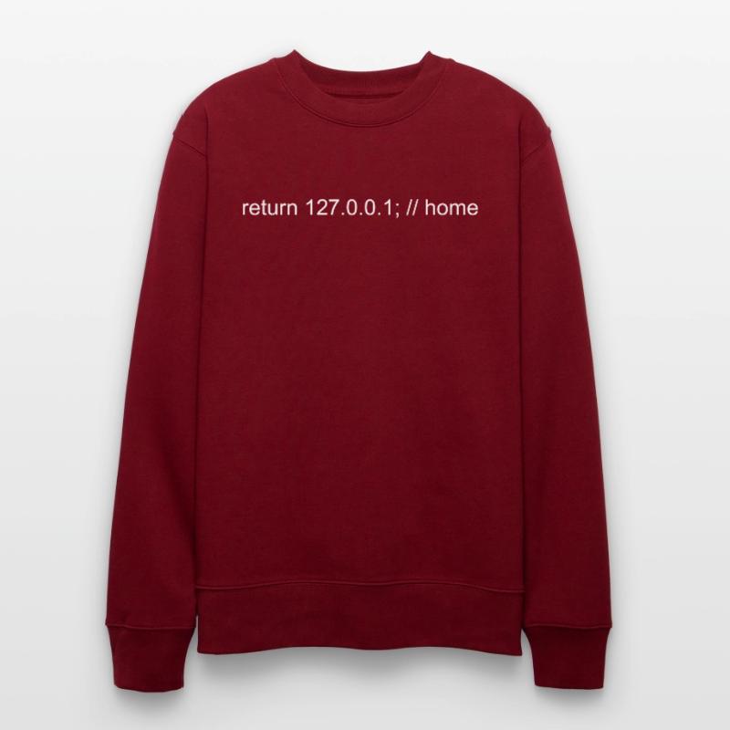 Programmierer Nerd IT Witz Developer Zuhause Stanley/Stella Unisex Bio-Sweatshirt CHANGER 