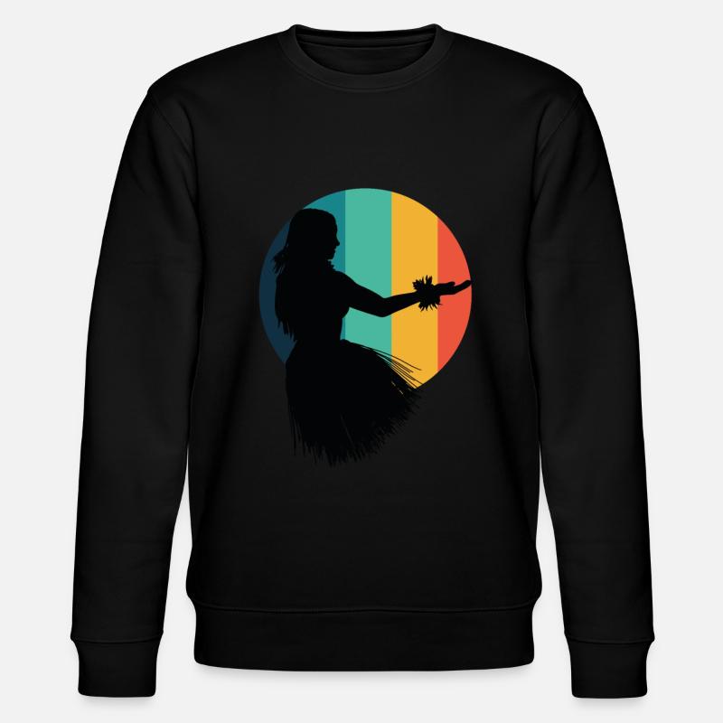 Hawaï Hula danse Aloha - Sweat bio CHANGER Stanley/Stella Unisexe - noir