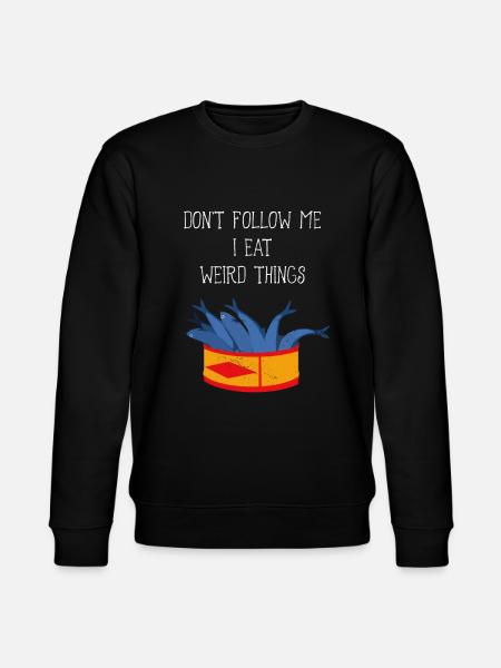 Surströmming Scandinavia Sweden Vikings - Stanley/Stella CHANGER Unisex Organic Sweatshirt - black