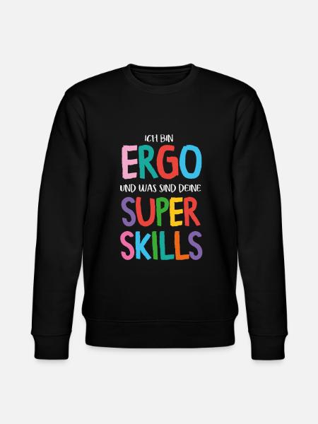 Occupational Therapy OT Therapist - Stanley/Stella CHANGER Unisex Organic Sweatshirt - black