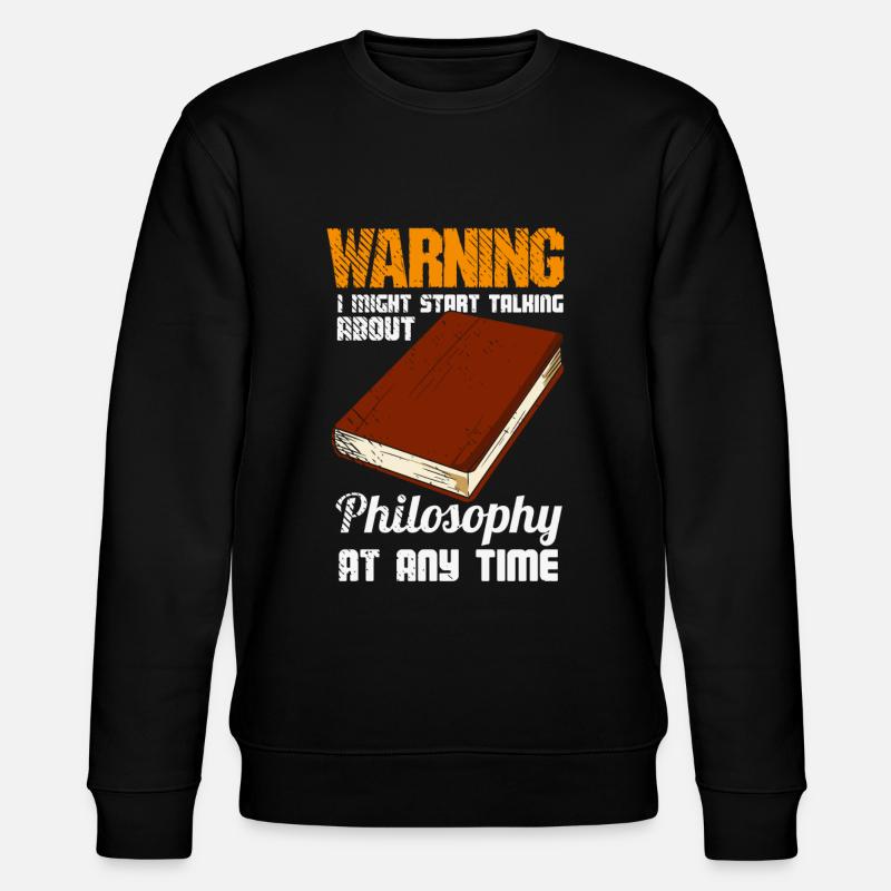 Philosophie Penseurs Libres Penseurs Philosophes - Sweat bio CHANGER Stanley/Stella Unisexe - noir