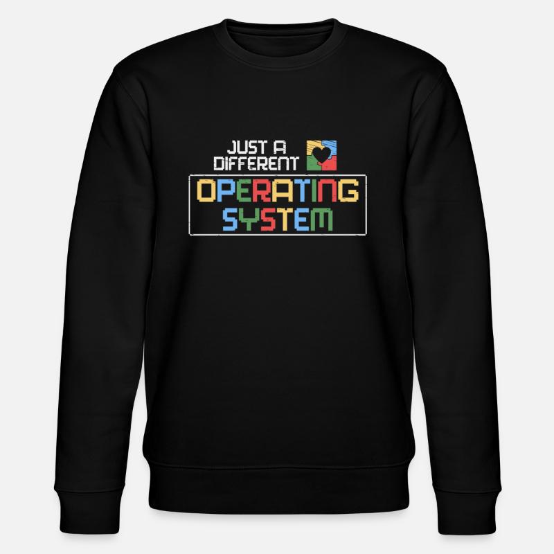 Neurodiversité Autisme Conscience Autiste - Sweat bio CHANGER Stanley/Stella Unisexe - noir