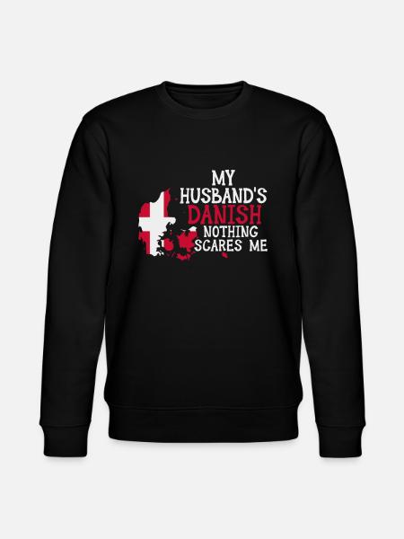Mand Danmark Gift dansk dansk - Stanley/Stella økologisk unisex-sweatshirt CHANGER  - sort