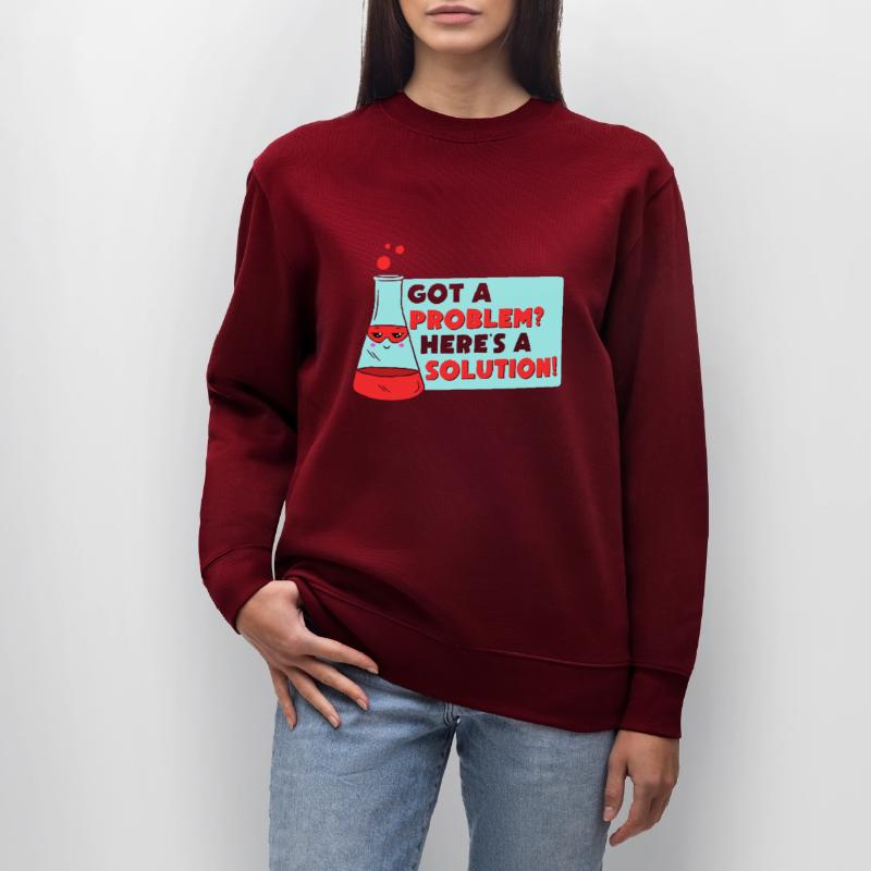 Problem Solution Scientific Solving Science Stanley/Stella CHANGER Unisex Organic Sweatshirt