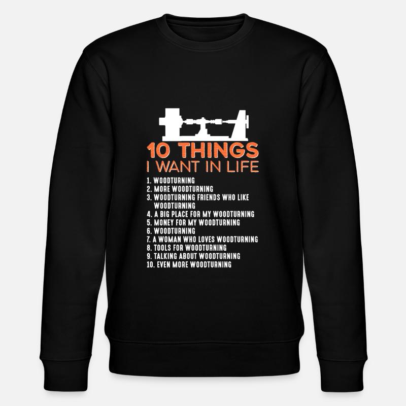 Drechsler Handwerker Drechsler Schreinerei - Sweat bio CHANGER Stanley/Stella Unisexe - noir