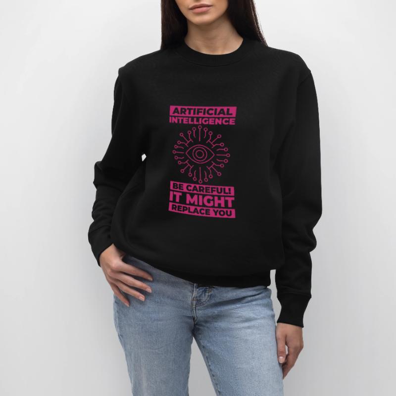 AI Machine Learning Computer Geek Technology Robot Stanley/Stella CHANGER Unisex Organic Sweatshirt