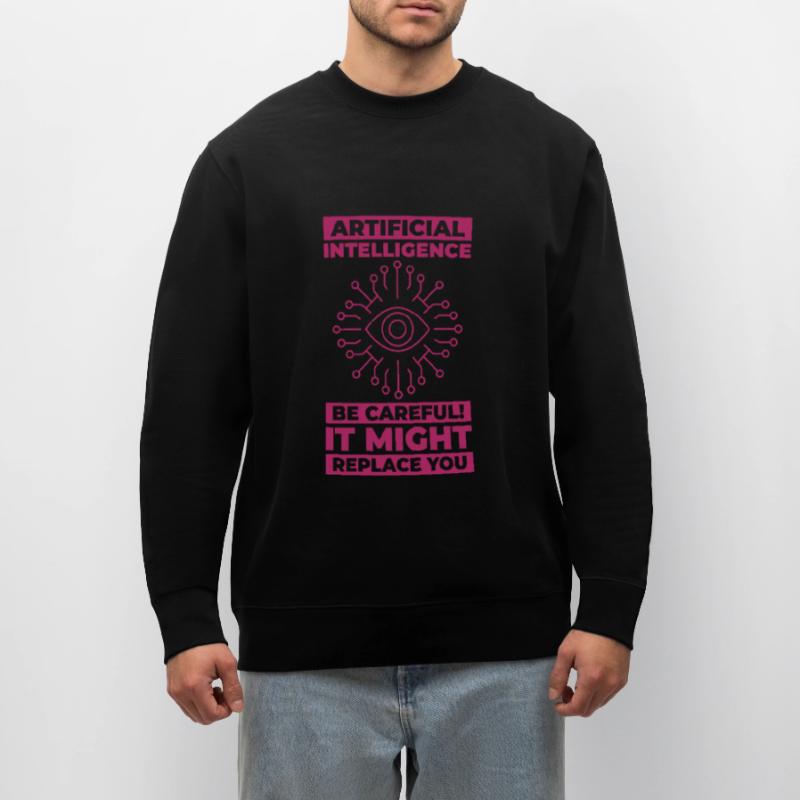 AI Machine Learning Computer Geek Technology Robot Stanley/Stella CHANGER Unisex Organic Sweatshirt