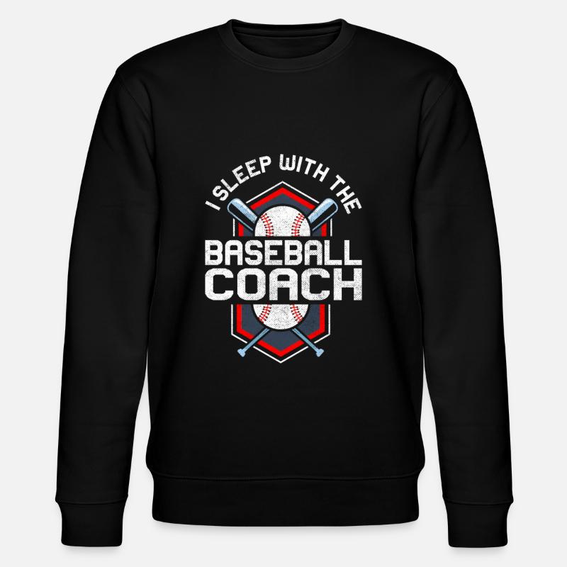Baseball-Trainerin Ehefrau Berufstätige Mutter - Stanley/Stella Unisex Bio-Sweatshirt CHANGER  - Schwarz