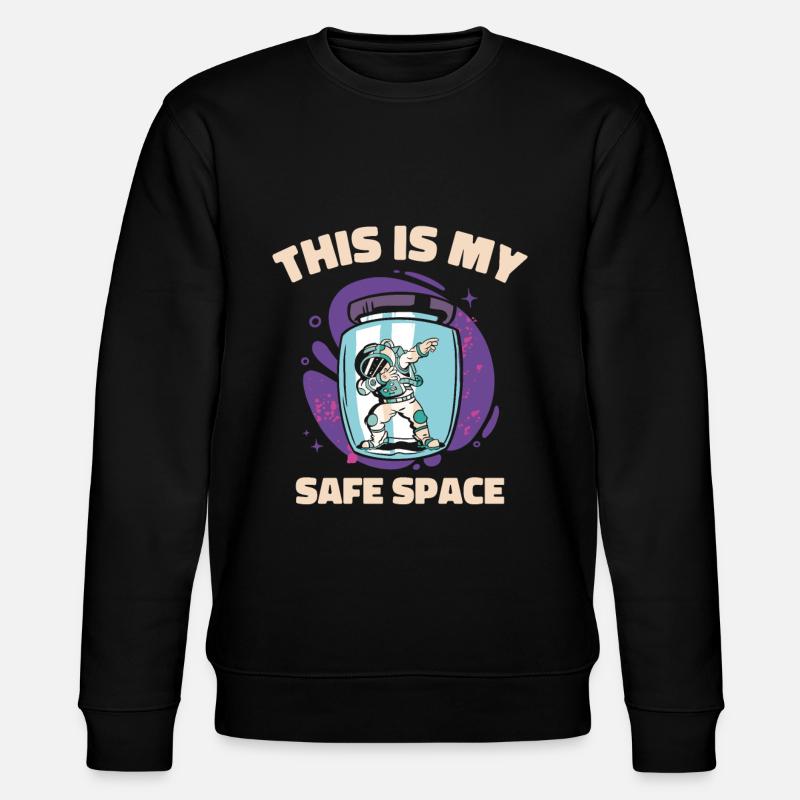 Astronaute spatial Astronomie mystique étoilée - Sweat bio CHANGER Stanley/Stella Unisexe - noir