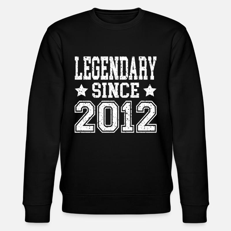 Legendary since 2012 - Stanley/Stella CHANGER Unisex Organic Sweatshirt - black